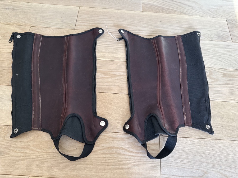 Brown Half chaps