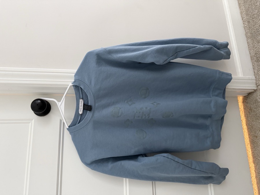 TKEQ Monogram pullover “iced out”