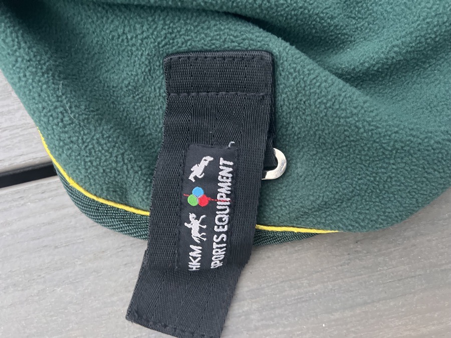 HKM size 78 green with yellow piping