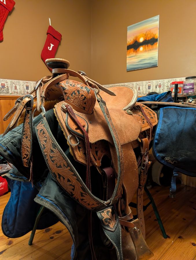 15.5" Sheridan Custom Ranch Saddle