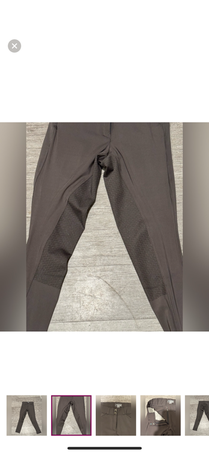 Riding Sport gray full seat breeches