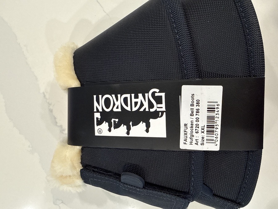 Eskadron Fleece Bell Boots Size XXL-brand new