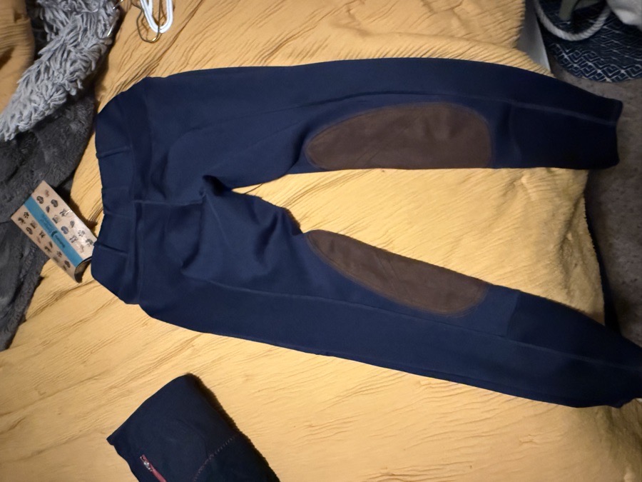 Navy pull on breeches size 30