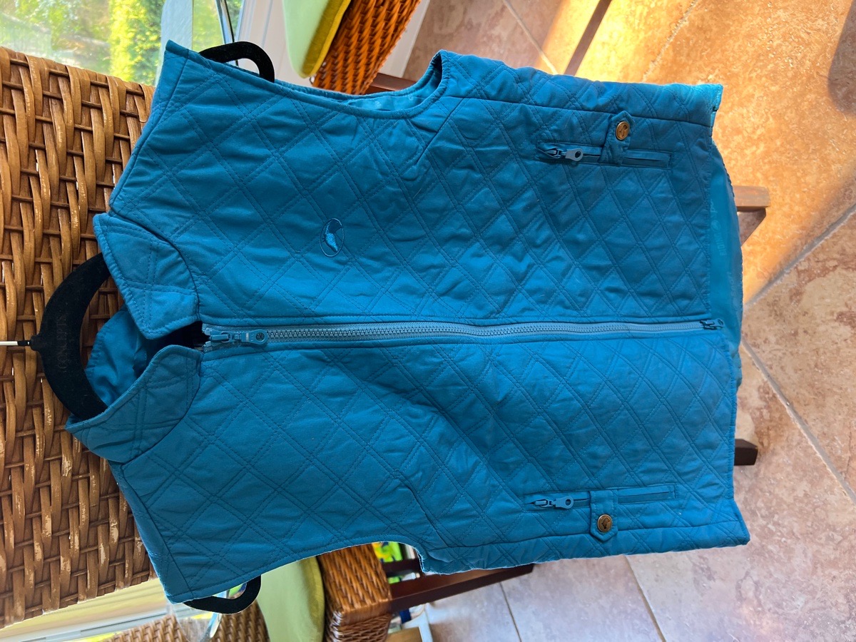 Riding Sport Turqouise Blue Vest