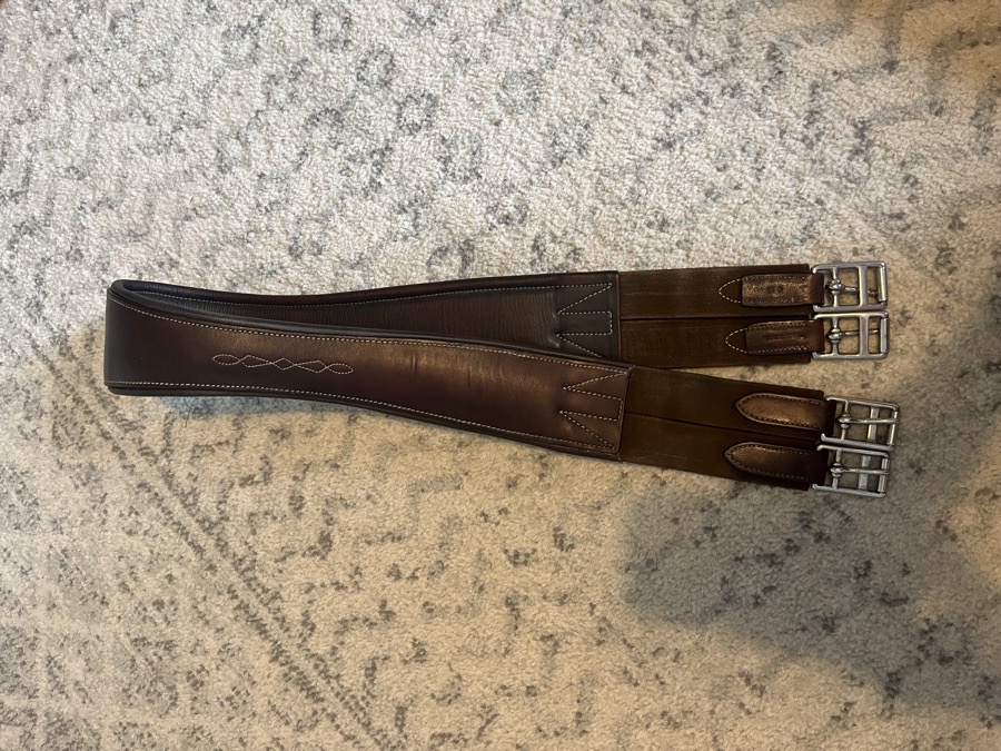 52” Showman’s Leather Girth
