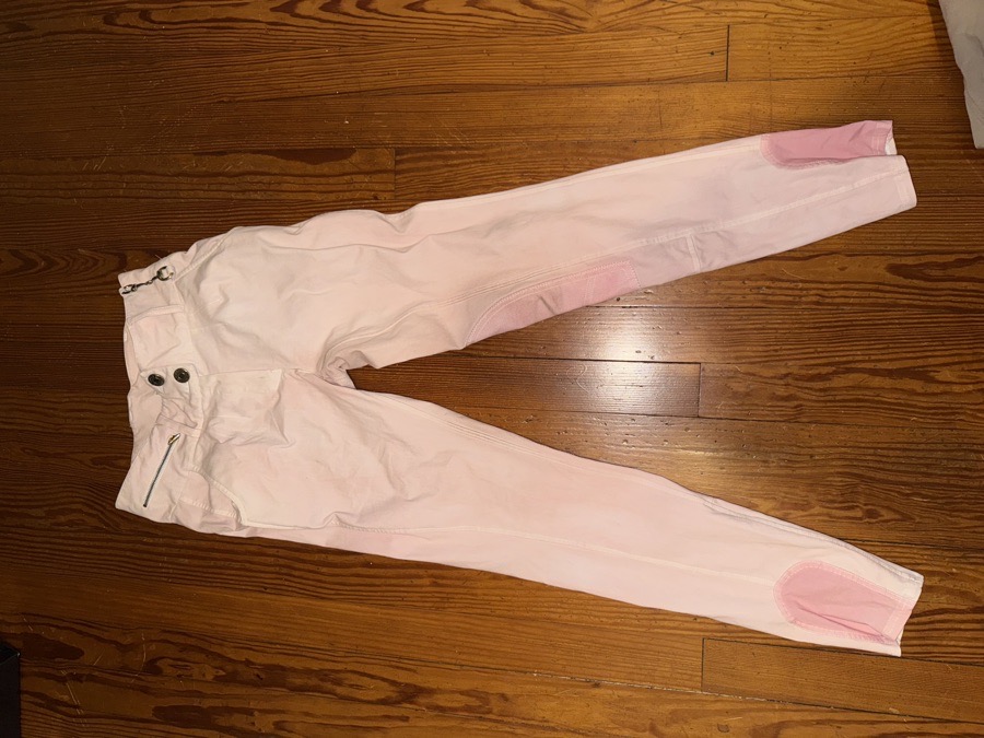 Fit like 24-26 light pink knee patch