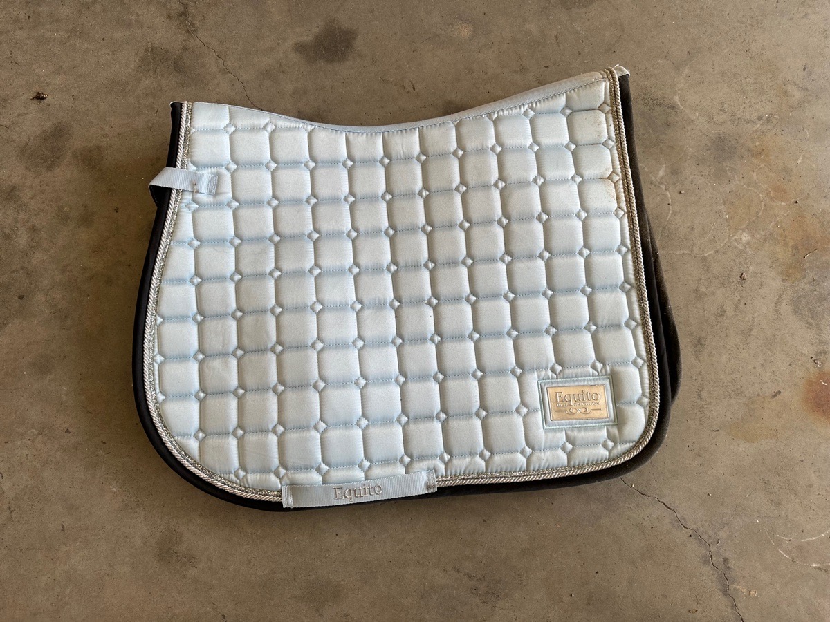 Morning Sky Equito Saddle Pad-Never used