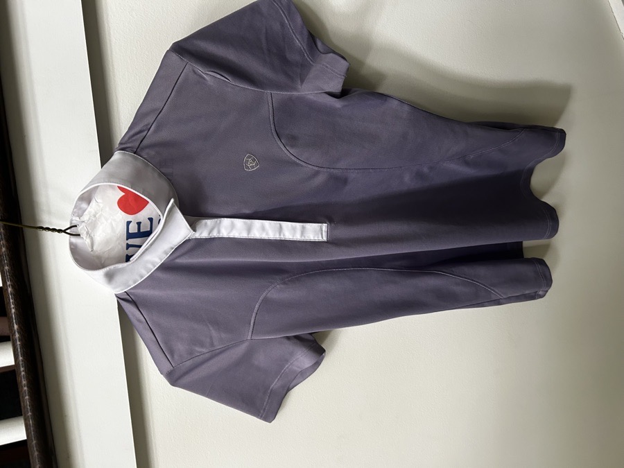 Purple Ariat show shirt
