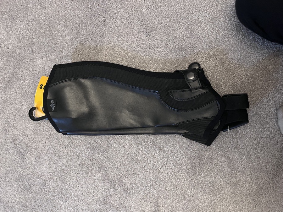 Black Children’s Large Saxon Syntovia Half Chaps