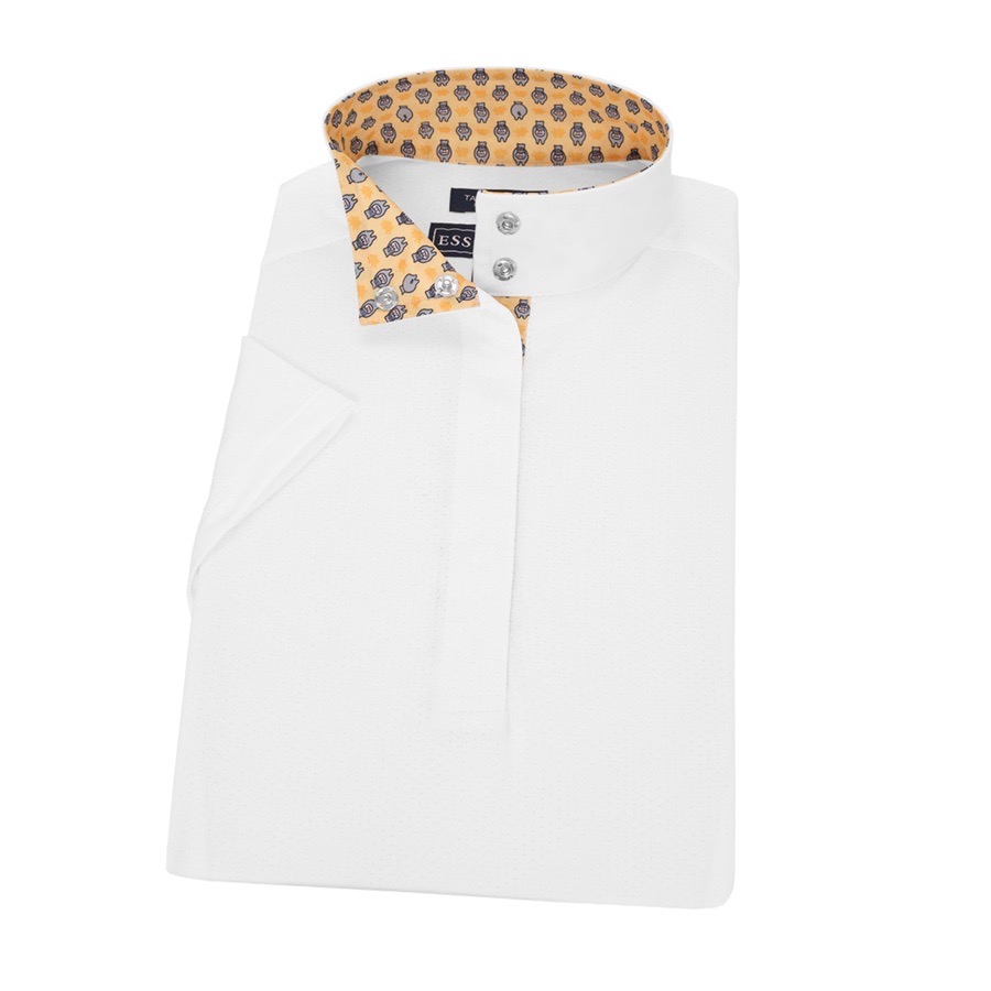 Essex Classics Ladies Talent Yarn Straight Collar Long Sleeve Show Shirt