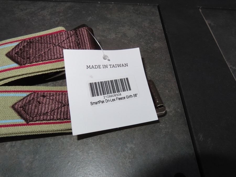 Fleece Girth Smartpack Size 58”