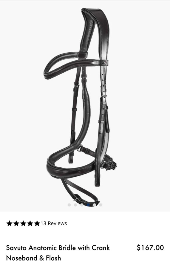 Premier Equine Ergonomic Jump Bridle