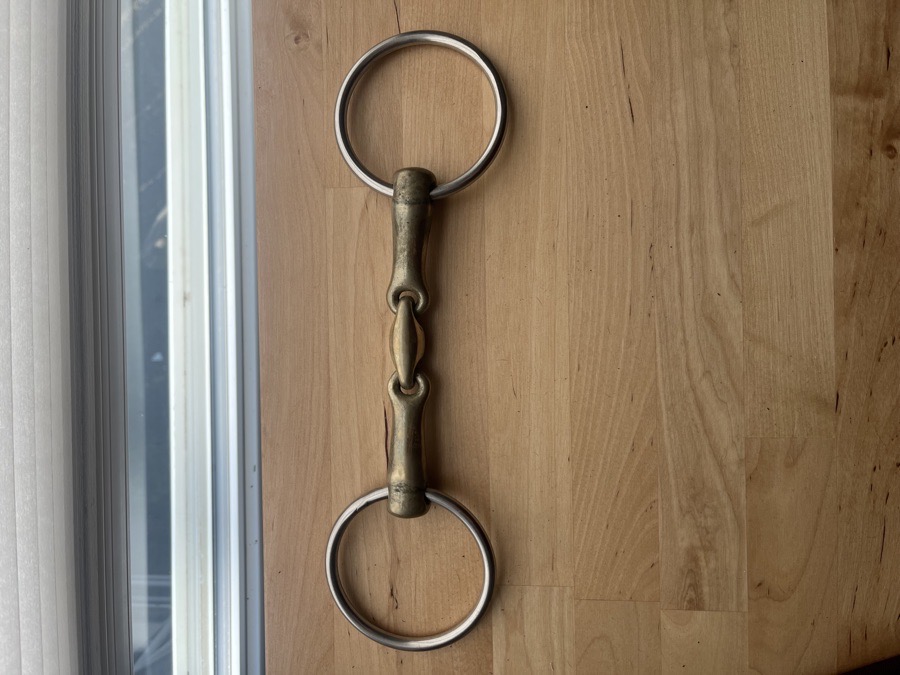 Herm Sprenger KK Lozenge Double Jointed Loose Ring Snaffle