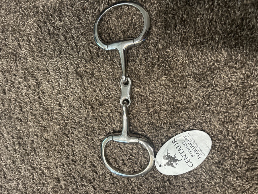 Eggbutt French link 5” bit