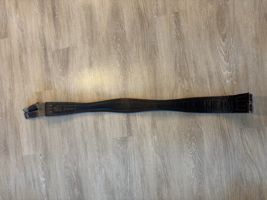 50” Harmohn Kraft Regal Leather Overlay Girth