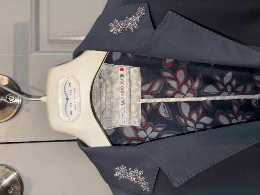 Grey Animo Show Jacket with Details