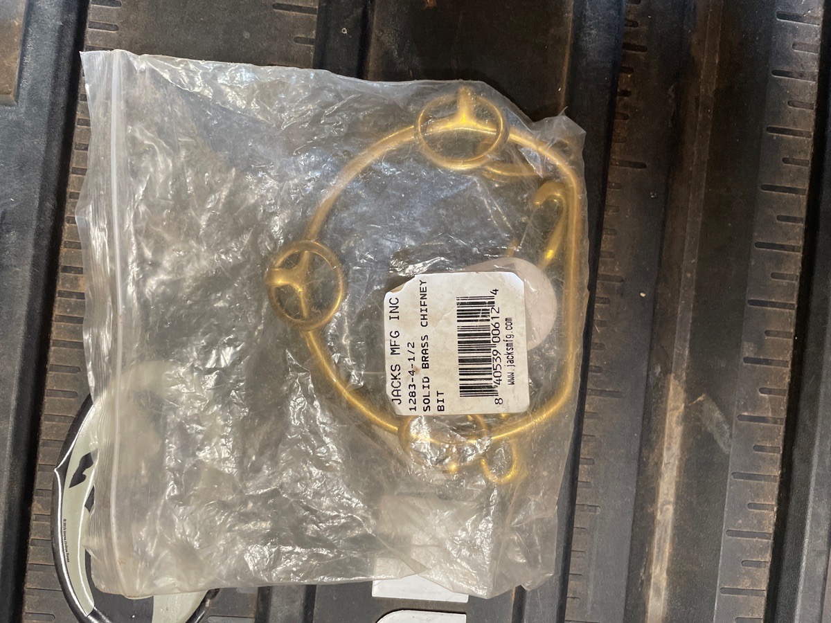 Solid Brass Chifney Bit