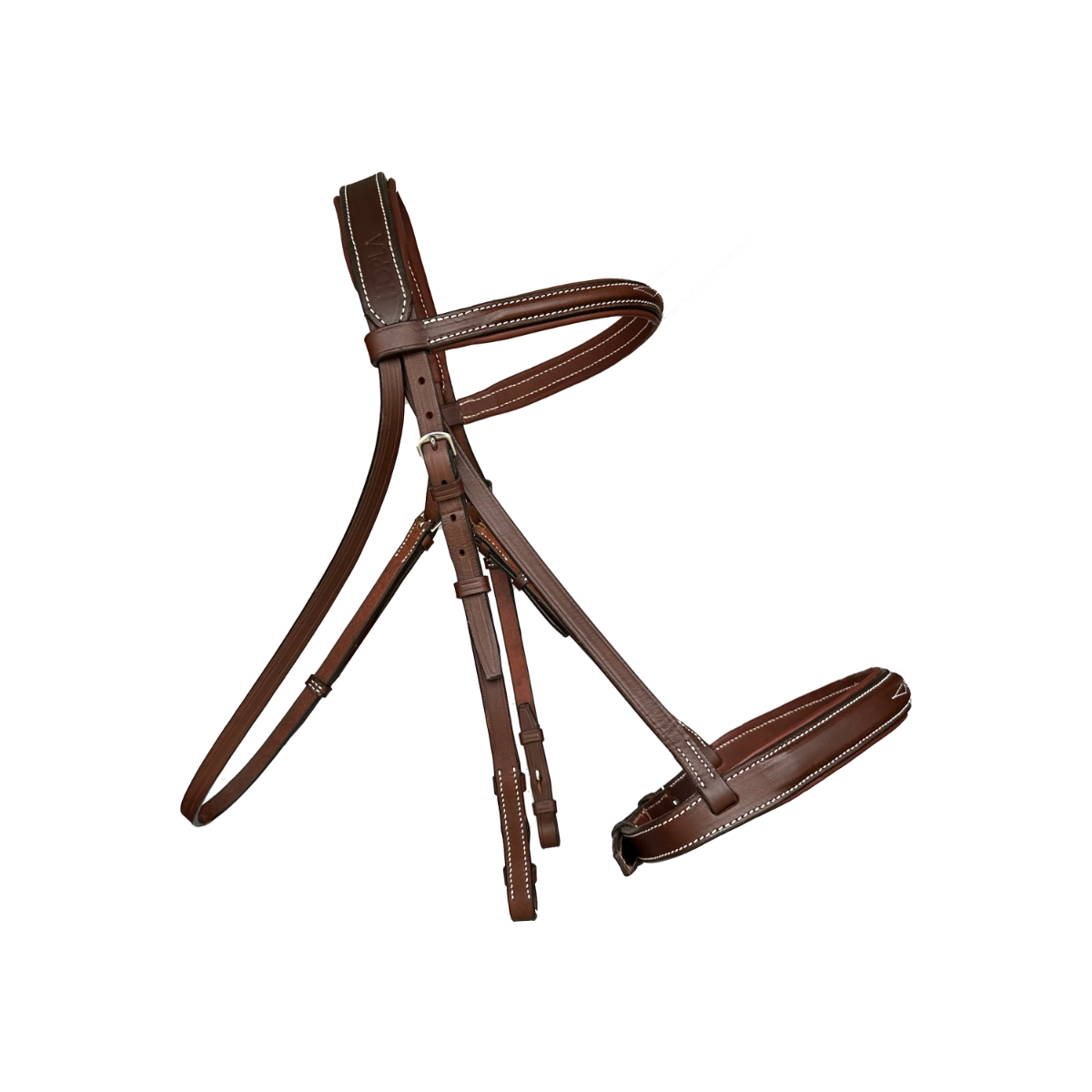 HOPLA Sellerie Hunter Bridle With Fancy Stitching