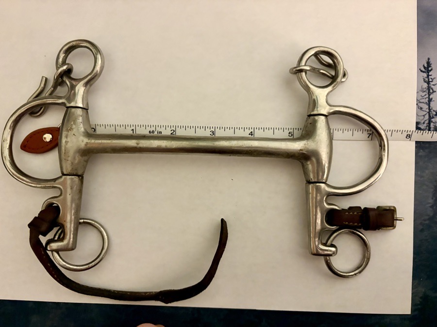 Straight Bar Pelham 5.25”