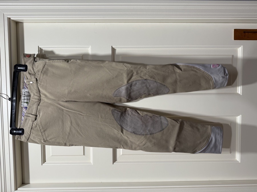Treated Symphony Beige Breeches 26R
