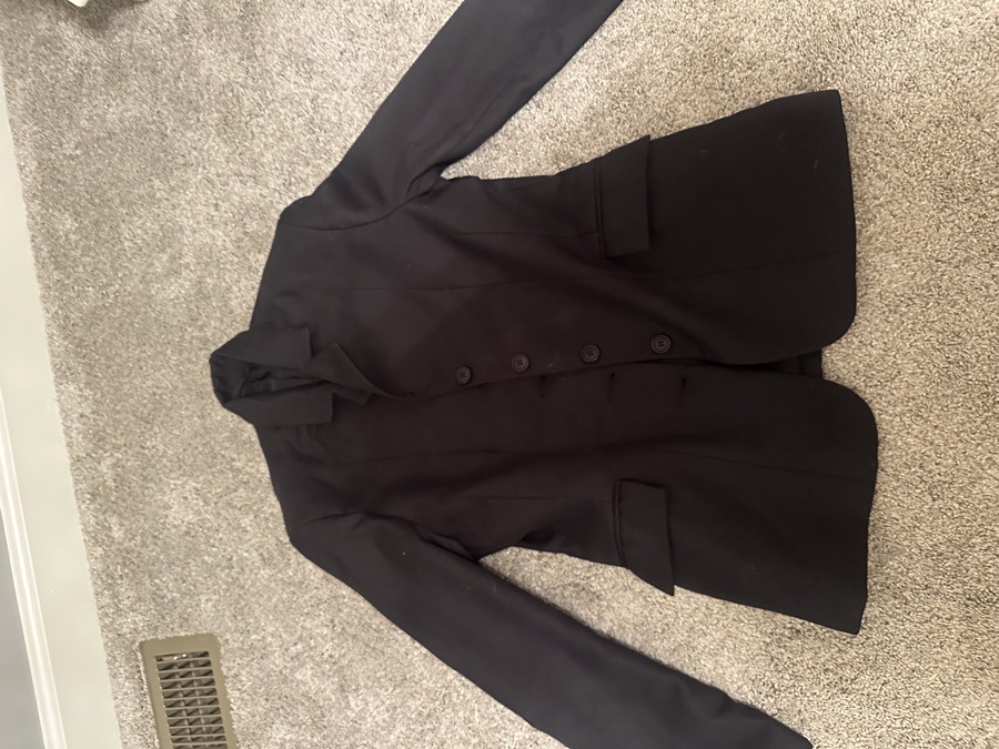 tuffrider ladies show jacket size 8!