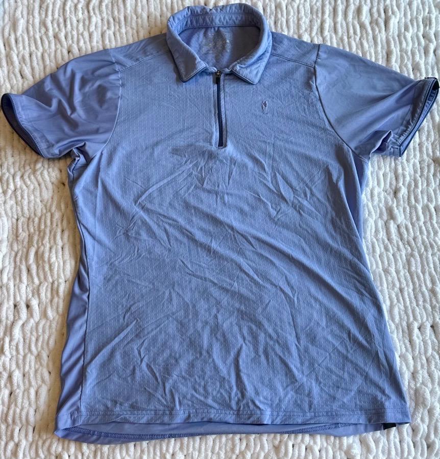 Short sleeve riding shirt
