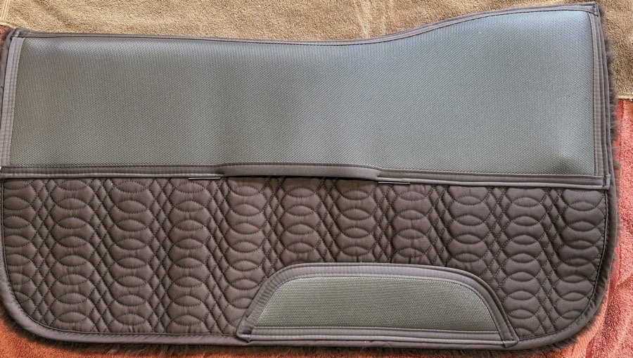 Thinline Woven Merino Wool Western Saddle Pad