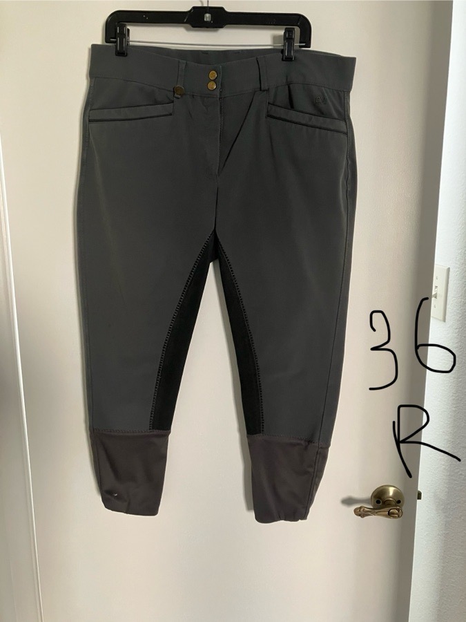 Gray Ovation Breeches