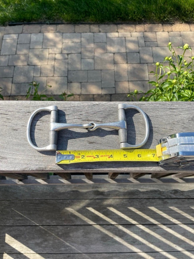 4.5” D ring Snaffle