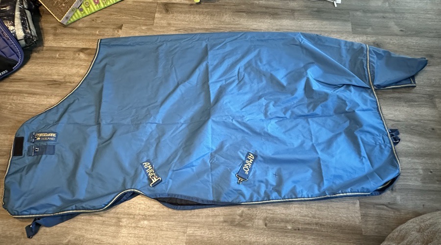 78” Horseware Amigo Hero Ripstop Turnout Sheet 0 fill (never worn)