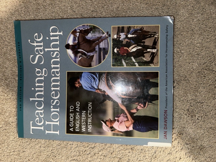 Teaching riding book