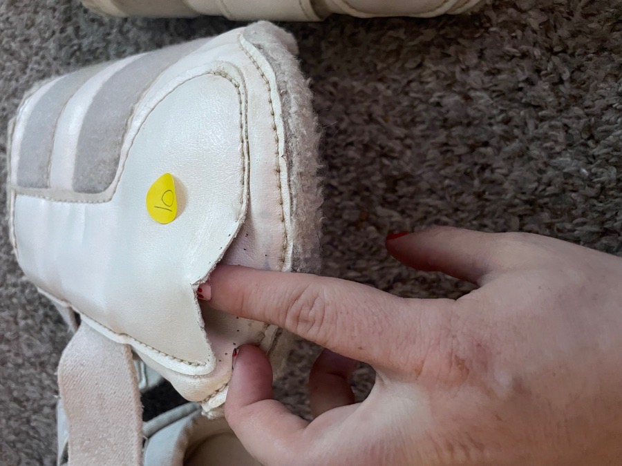 Wool lined brushing boots