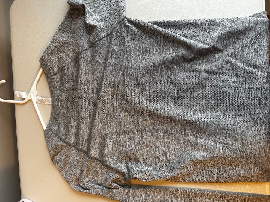 Grey Long Sleeve Lululemon Swiftly Tech