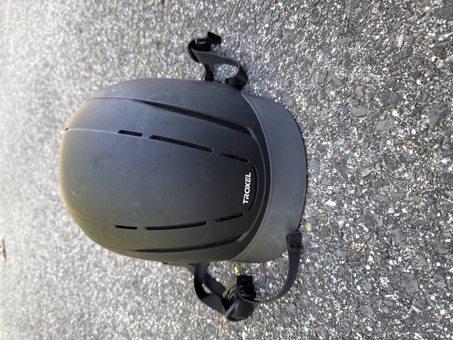 Black helmet
