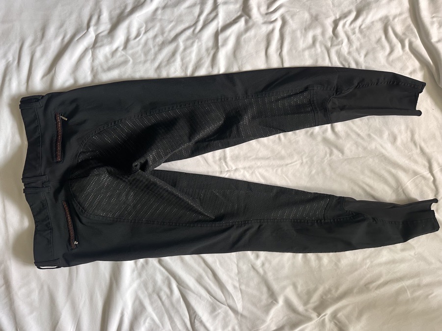 Black Equiline full seat breeches