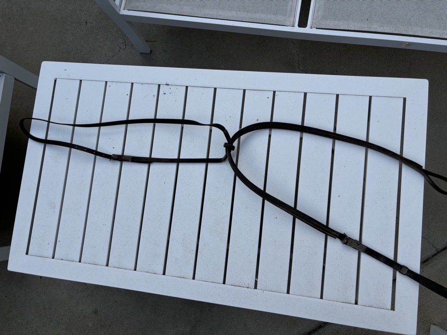 Synthetic Standing Martingale, Dark Brown