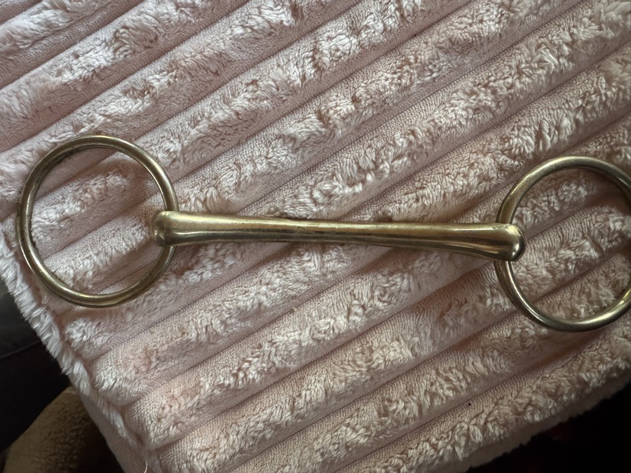 Coronet German Silver Mullen Mouth Bit