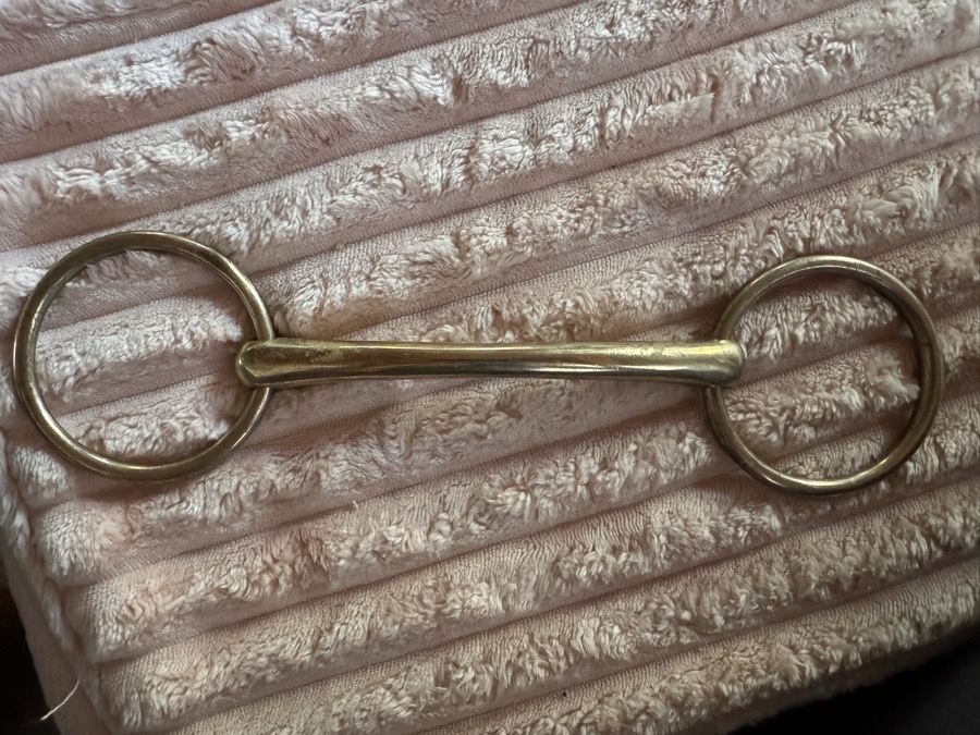 Coronet German Silver Mullen Mouth Bit