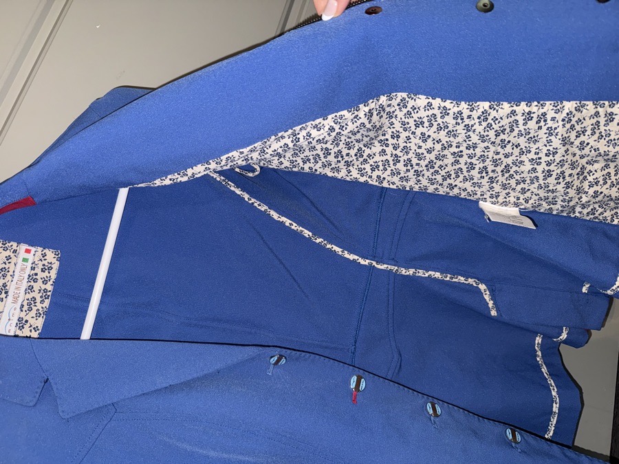 Royal Blue Animo Show Jacket