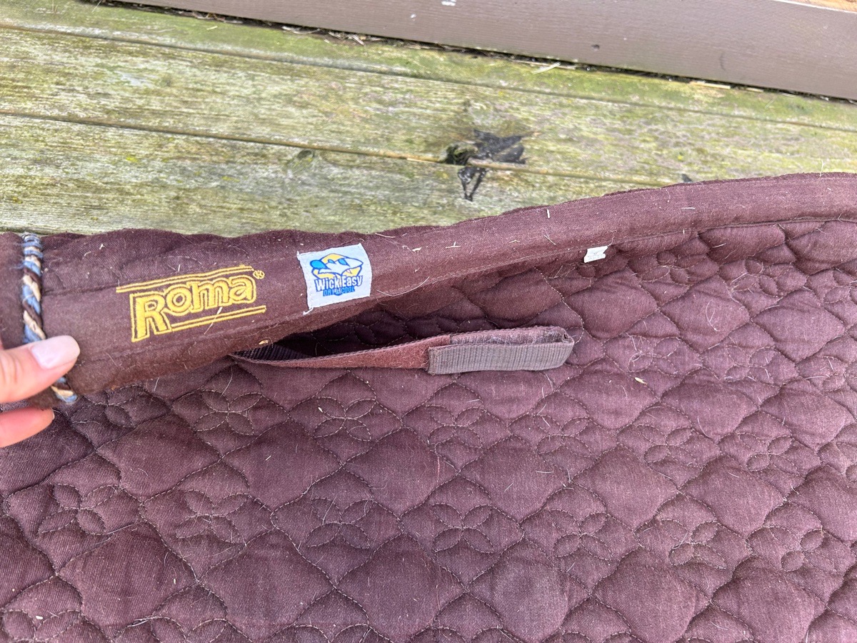 Brown Saddle Pad