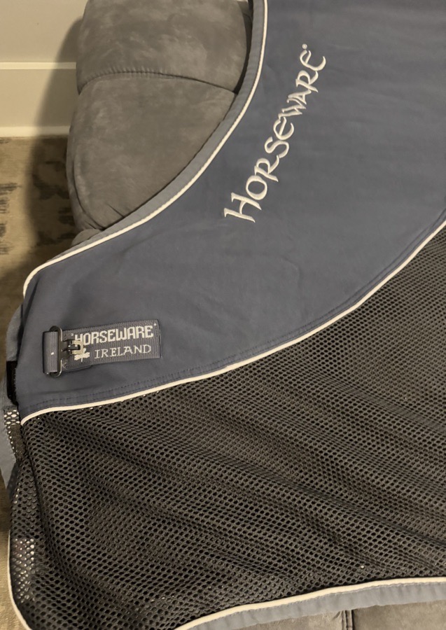 Horseware Rambo Sport Cooler, size 81, blue grey