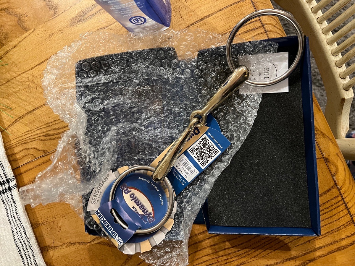 Herm Sprenger, copper snaffle