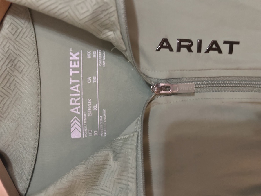 ariat tek schooling top