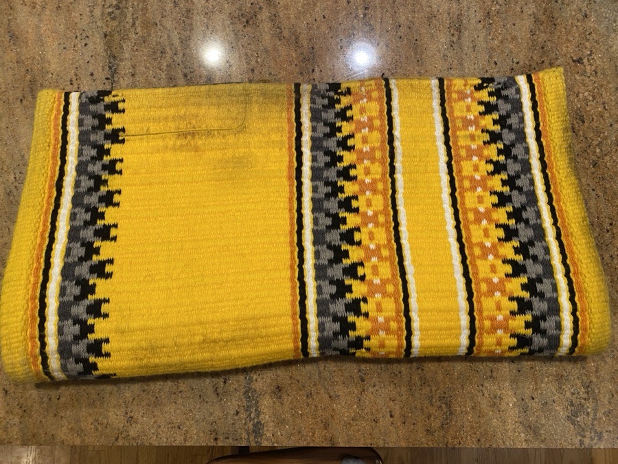 Custom Yellow Show Pad