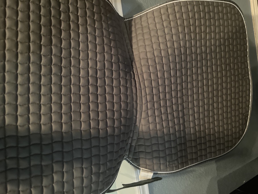 NWT olive green horze dressage saddle pad