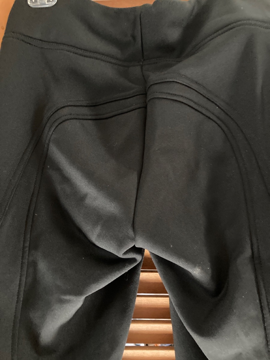 Horze winter active tights with knee grip black 26