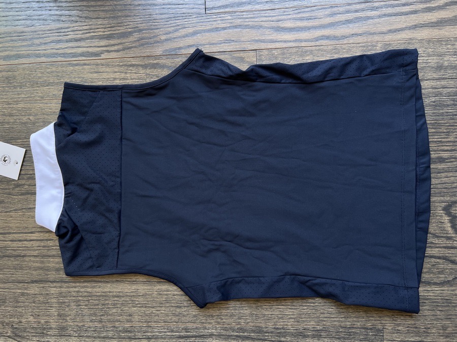NWT Sleeveless riding top, size xs