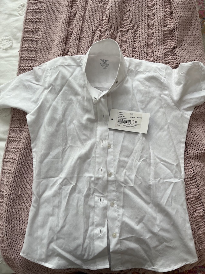 Short sleeve show shirt childrens 6