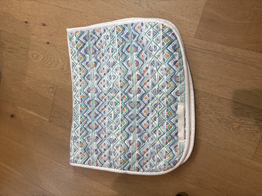 Patterned Saddle Pad