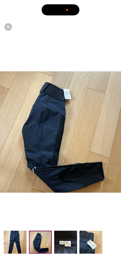Horseware Hybrid Meryl Pull-Up Breeches Navy